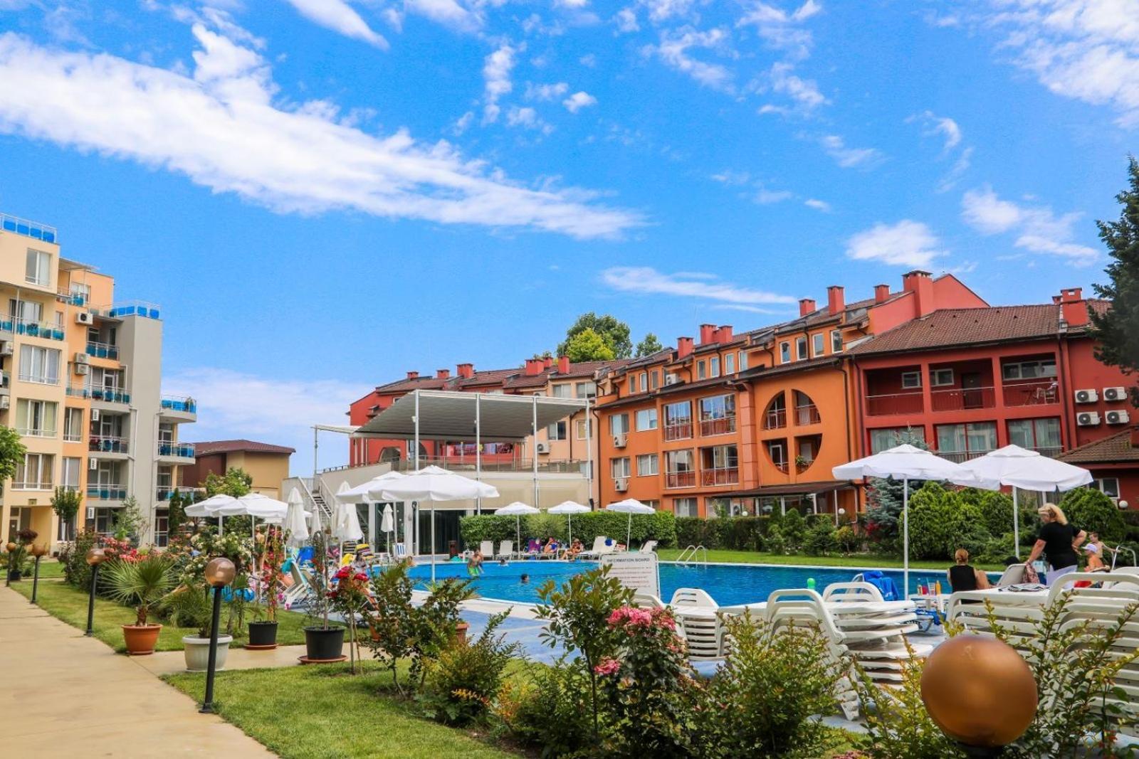 Luxury First Line Apartment With Pool By The Sea Несебр Экстерьер фото